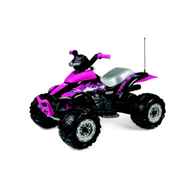 Peg Perego Corral T-Rex 330W Electric Quad Bike - Pink Peg Perego Corral T-Rex 330W Electric Quad Bike - Pink