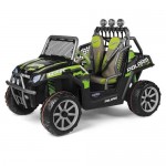 Peg Perego Polaris Ranger RZR 24v Electric Ride On Car - Green Shadow Peg Perego Polaris Ranger RZR 24v Electric Ride On Car - Green Shadow