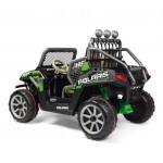 Peg Perego Polaris Ranger RZR 24v Electric Ride On Car - Green Shadow Peg Perego Polaris Ranger RZR 24v Electric Ride On Car - Green Shadow