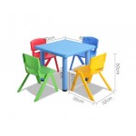 Keezi 5 Piece Kids Table and Chair Set - Blue Keezi 5 Piece Kids Table and Chair Set - Blue