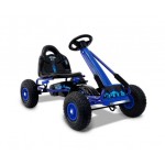 Rigo Kids Pedal Go Kart 2-Mode - Blue Rigo Kids Pedal Go Kart 2-Mode - Blue
