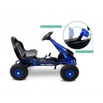 Rigo Kids Pedal Go Kart 2-Mode - Blue Rigo Kids Pedal Go Kart 2-Mode - Blue