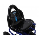 Rigo Kids Pedal Go Kart 2-Mode - Blue Rigo Kids Pedal Go Kart 2-Mode - Blue