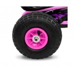 Rigo Kids Pedal Go Kart 2-Mode - Pink Rigo Kids Pedal Go Kart 2-Mode - Pink