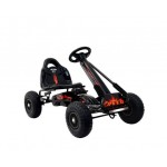Rigo Kids Pedal Go Kart 2-Mode - Black Rigo Kids Pedal Go Kart 2-Mode - Black
