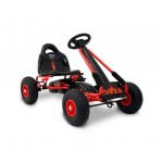 Rigo Kids Pedal Go Kart 2-Mode - Red