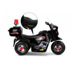 Rigo Kids Ride On Motorbike Patrol Bike - Black Rigo Kids Ride On Motorbike Patrol Bike - Black