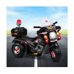 Rigo Kids Ride On Motorbike Patrol Bike - Black Rigo Kids Ride On Motorbike Patrol Bike - Black