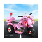 Rigo Kids Ride On Motorbike Patrol Bike - Pink Rigo Kids Ride On Motorbike Patrol Bike - Pink