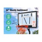 Everfit Adjustable Portable Basketball Stand Hoop System Rim 2.6m