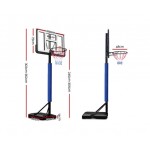 Everfit 3.05m Portable Basketball Stand System Height Adjustable Blue Everfit 3.05m Portable Basketball Stand System Height Adjustable Blue