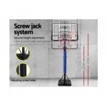 Everfit 3.05m Portable Basketball Stand System Height Adjustable Blue Everfit 3.05m Portable Basketball Stand System Height Adjustable Blue