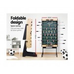 4FT Foldable Soccer Table Game Home Party Foosball Football Table