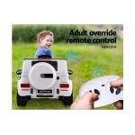 Mercedes Benz Electric AMG G63 Licensed Remote Toys Cars 12V 50W Kids Ride On - White