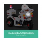 Rigo Kids Ride On Motorbike Motorcycle Car - White Rigo Kids Ride On Motorbike Motorcycle Car - White