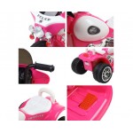 Rigo Kids Harley Davidson Inspired Police Motorbike Ride On - Pink Rigo Kids Harley Davidson Inspired Police Motorbike Ride On - Pink