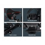 Spin Exercise Bike Flywheel Fitness Commercial Home Workout Gym Phone Holder Black Spin Exercise Bike Flywheel Fitness Commercial Home Workout Gym Phone Holder Black