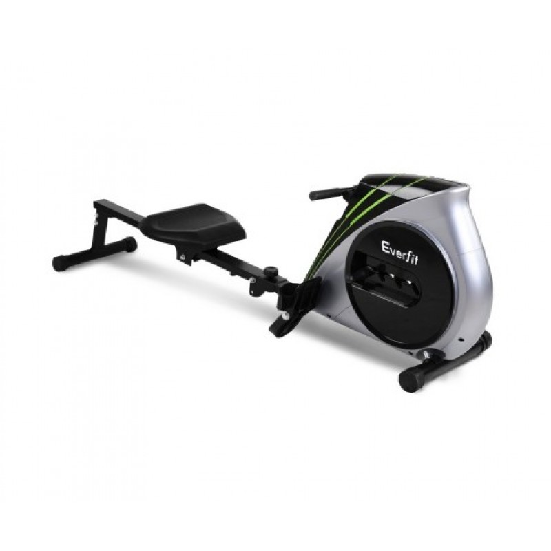 Everfit 4 Level Rowing Exercise Machine with Elastic Rope System - Silver Everfit 4 Level Rowing Exercise Machine with Elastic Rope System - Silver