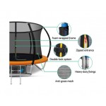 Everfit 8ft Trampoline Round Trampoline - Orange Everfit 8ft Trampoline Round Trampoline - Orange