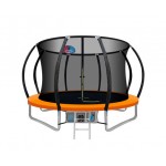 Everfit 10ft Trampoline Round Trampoline With Basketball Hoop - Orange Everfit 10ft Trampoline Round Trampoline With Basketball Hoop - Orange