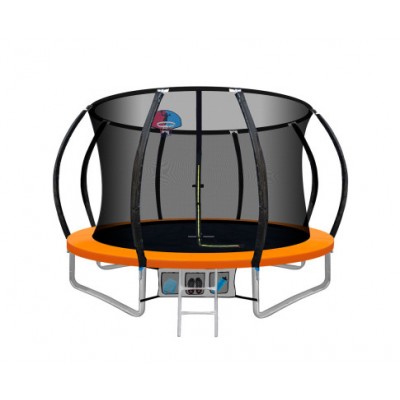 Everfit 10ft Trampoline Round Trampoline With Basketball Hoop - Orange