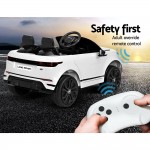 Land Rover Evoque 12V Licensed Kids Electric Ride On Car - White Land Rover Evoque 12V Licensed Kids Electric Ride On Car - White
