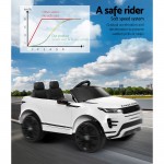 Land Rover Evoque 12V Licensed Kids Electric Ride On Car - White Land Rover Evoque 12V Licensed Kids Electric Ride On Car - White