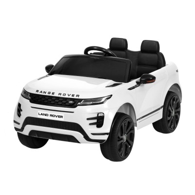 Land Rover Evoque 12V Licensed Kids Electric Ride On Car - White