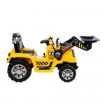 Rigo Kids Ride On Bulldozer Digger Electric Car Yellow