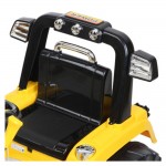 Rigo Kids Ride On Bulldozer Digger Electric Car Yellow