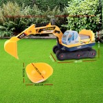 Keezi Kids Ride On Excavator - Yellow Keezi Kids Ride On Excavator - Yellow