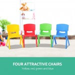 Keezi Set of 4 Kids Play Chairs Keezi Set of 4 Kids Play Chairs