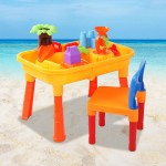 Keezi Kids Table & Chair Sandpit Set Keezi Kids Table & Chair Sandpit Set