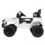 Rigo Kids Electric 12V Jeep Battery Remote Control Ride On Car - White