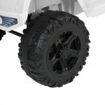 Rigo Kids Electric 12V Jeep Battery Remote Control Ride On Car - White