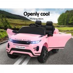 Land Rover Evoque 12V Licensed Kids Electric Ride On Car - Pink