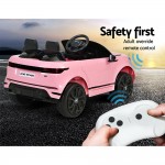 Land Rover Evoque 12V Licensed Kids Electric Ride On Car - Pink