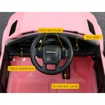 Land Rover Evoque 12V Licensed Kids Electric Ride On Car - Pink