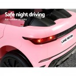 Land Rover Evoque 12V Licensed Kids Electric Ride On Car - Pink
