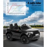 Land Rover Evoque 12V Licensed Kids Electric Ride On Car - Black Land Rover Evoque 12V Licensed Kids Electric Ride On Car - Black
