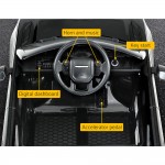 Land Rover Evoque 12V Licensed Kids Electric Ride On Car - Black Land Rover Evoque 12V Licensed Kids Electric Ride On Car - Black