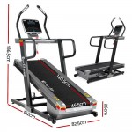 Everfit Electric Treadmill Auto Incline Trainer CM01 40 Level Incline Home Gym Fitness Machine - Black/Grey
