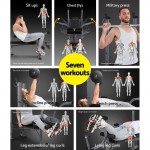 Everfit Multi Station Weight Bench Press Fitness Weights Equipment Incline - Black Everfit Multi Station Weight Bench Press Fitness Weights Equipment Incline - Black