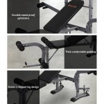Everfit Multi Station Weight Bench Press Fitness Weights Equipment Incline - Black Everfit Multi Station Weight Bench Press Fitness Weights Equipment Incline - Black