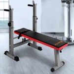 Everfit Multi-Station Weight Bench Press Home Gym Fitness Weights Equipment - Red