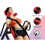 Everfit Gravity Inversion Table Foldable Stretcher Inverter Home Gym Fitness - Black/Red Everfit Gravity Inversion Table Foldable Stretcher Inverter Home Gym Fitness - Black/Red