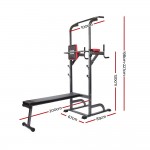 Everfit 9-IN-1 Power Tower Weight Bench Multi-Function Station Everfit 9-IN-1 Power Tower Weight Bench Multi-Function Station