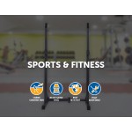 Commercial Squat Rack Adjustable Pair Fitness Exercise Weight Lifting Gym Barbell Stand Commercial Squat Rack Adjustable Pair Fitness Exercise Weight Lifting Gym Barbell Stand