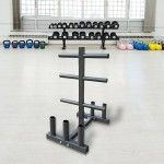 Olympic Weight Tree Bar Rack Holder Storage Olympic Weight Tree Bar Rack Holder Storage