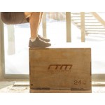 3-IN-1 Wood Plyo Games Plyometric Jump Box